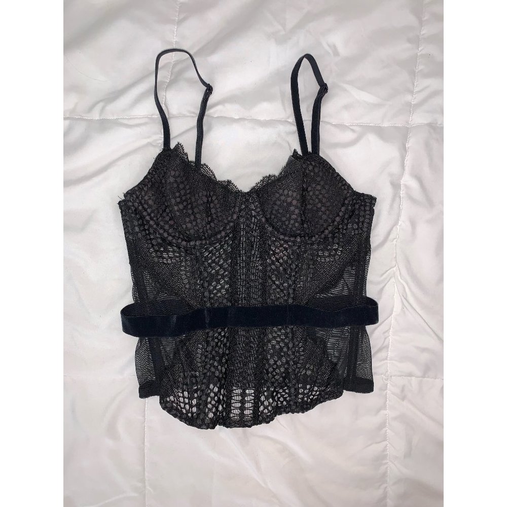 Victoria's Secret Mesh Bustier Corset